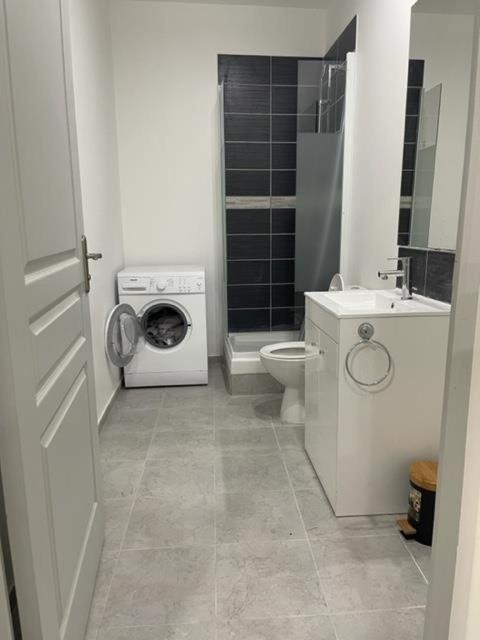 Rdc - Appartement F3 Villiers Le Bel 95 Proche De Paris Roissy 外观 照片
